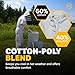 Mann Lake Economy Hooded Beekeeping Jacket, Lightweight Protective Bee Gear with Hooded Veil, Cool & Breathable, Ideal for Warm Weather, Budget-Friendly Beekeeper Outfit for Beginners, XX-Large
