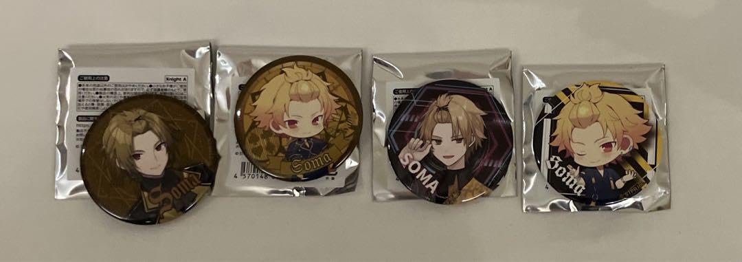 騎士A 缶バッジ コンプリートセット 騎士A 騎士X 缶バッジ セット 集合 - メルカリ