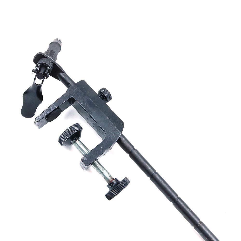 Outil d'étau de Fixation de Mouche, leurre de Mouche en Alliage d'aluminium, Fabricant de Bricolage, Accessoire de pêche, Outil de Vice Rotatif