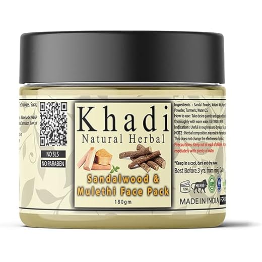 Khadi Natural Sandalwood Face Pack 180gm