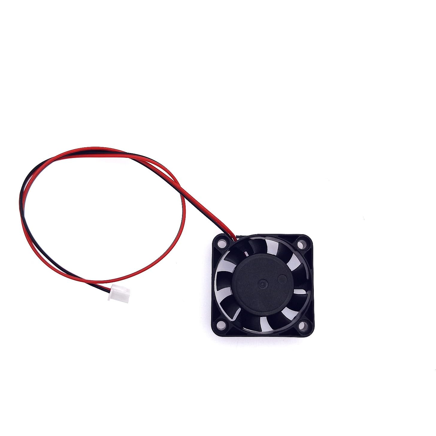 JZK 2PCS 40x40x10 mm DC 5V mini ventola di raffreddamento 40mm con connettore a 2 pin, 5300 rpm, 0.06A, ventola DC brushless 4cm per scheda di sviluppo, scheda grafica, ventola per stampante 3D