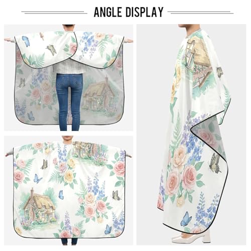 Capa de Barbero Profesional Kigai Impermeable con Ajuste miniatura 5