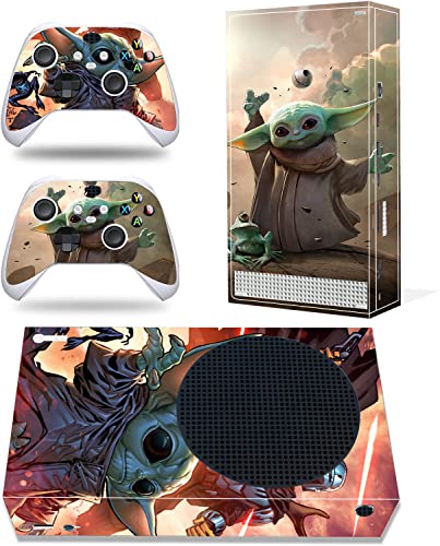 Cool X-Box Series S Skin Set Protector Wrap Cover Protective Faceplate Full Set Compatible with X-Box Series S Console and Controller Skins