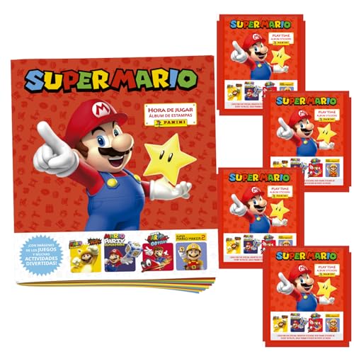 Super Mario Playtime - Conjunto de autocolantes para iniciantes (versão francesa)