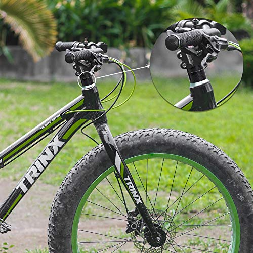 image for SANNIX 4 Pieces Bike Headset Spacers Bicycle Handlebar Carbon Fiber S