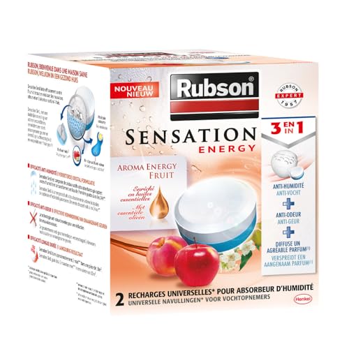 Rubson Sensation Relax recharge parfumée fruité pour assainir la chambre