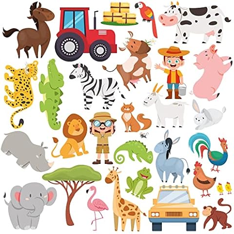 WALPLUS Removable Gel Clings for Kids Cover