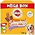 Pedigree Schmackos Mega Pack - Dog treat multipack with beef, lamb and poultry flavours, 110 strips, 790g