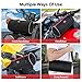 KEMIMOTO Motorcycle Handlebar Bag Small Bag with Shoulder Strap Waterproof Motorcycle Barrel Bag Storage Bag Compatible with Ruckus Mini Bike Touring Adventure UTV Scooter