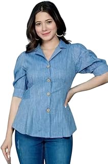 Women's & Girls Stylish Cotton Tops in Soft Fabric Tops for Office wear-picture-30