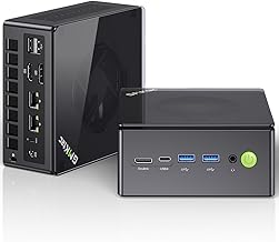 GMKtec Gaming Mini PC K8 Plus AMD Ryzen 7 8845HS(8C/16T, up to 5.1GHz) 32GB DDR5 RAM 1TB SSD, Desktop Computer Dual NIC 2.5G, HDMI 2.1, USB4