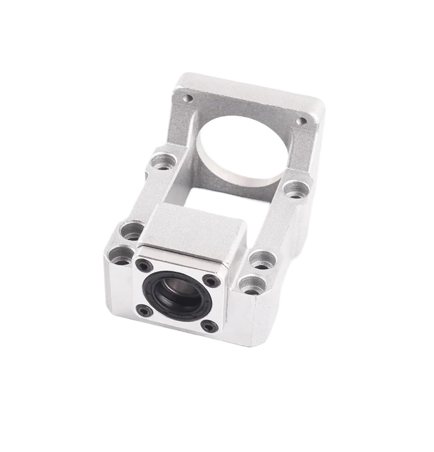 Aluminum Step Servo Motor Mount Motor Bracket HM12-57 HM15-57 HM12-60 HM15-86 HM15-80 for NEMA23 NEMA24 NEMA32 NEMA34(HM12-57,C5)
