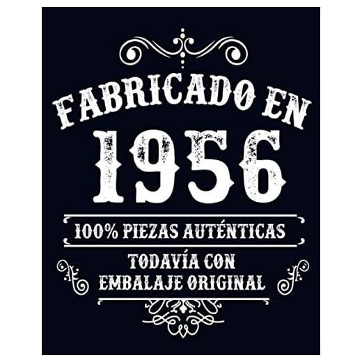 Fabricado en 1956 Todavia Con Embalaje Original: Feliz cumpleaños niña de 65 años escribiendo un diario | Cuaderno en blanco con 120 páginas / 8x10 pulgadas