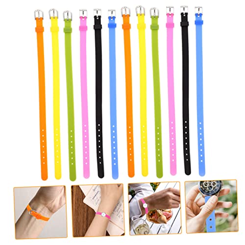 POPETPOP Silicone Bracelet Sports Decor Watch Wristbands App Watch Bands for Men Strap Wrist Bands Elastic4