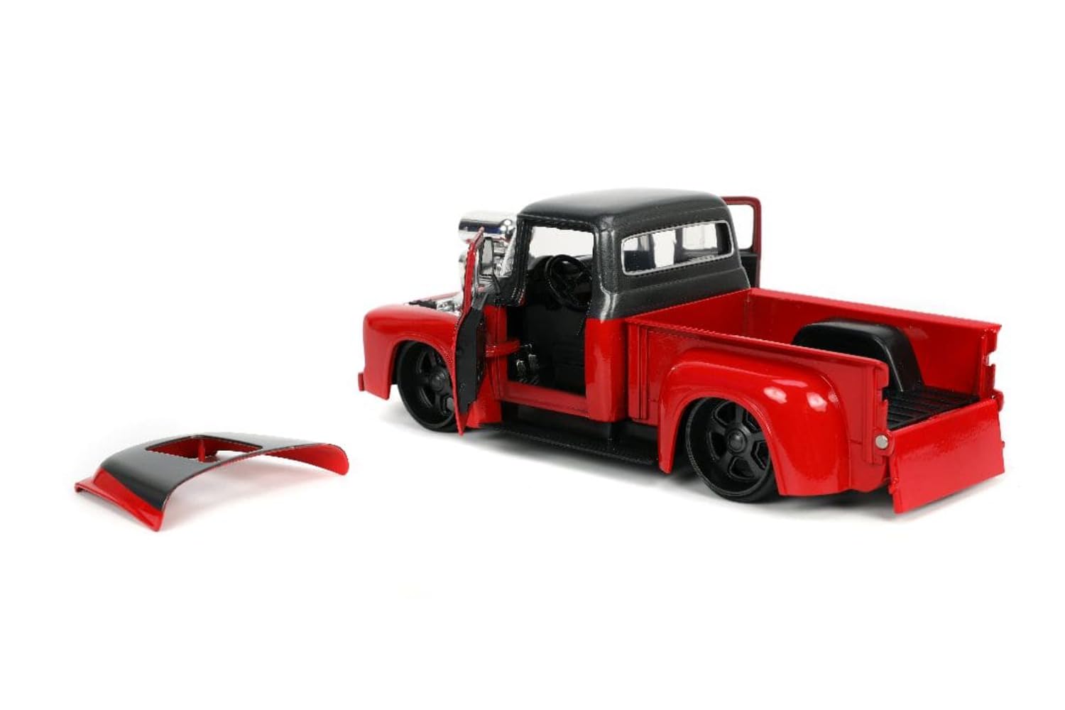 Amazon.com: Jada Toys Just Trucks 1:24 1956 Ford F-100 Pickup