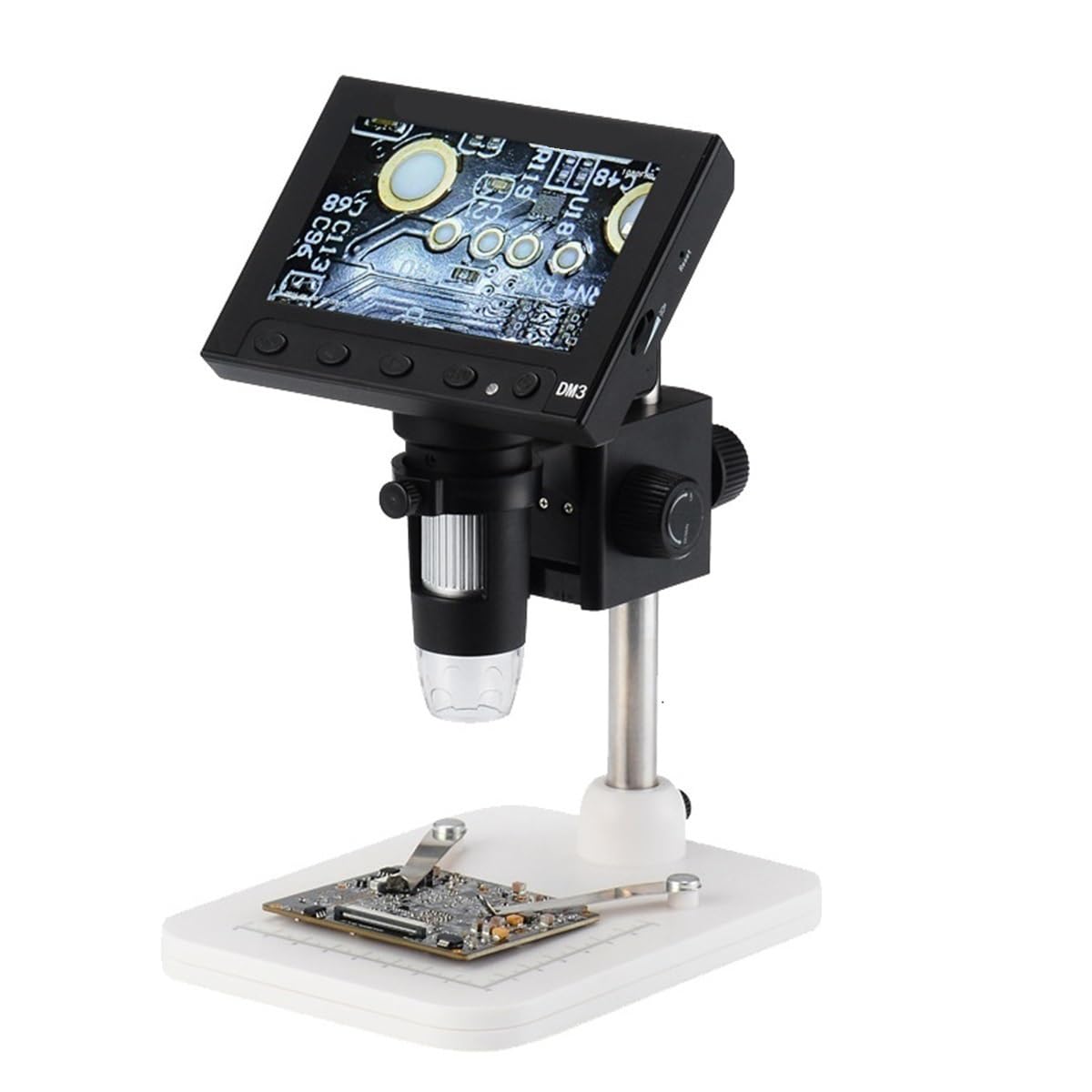 Microscope numérique USB grossissement 1200X écran LCD 7 pouces DM3 - 8
