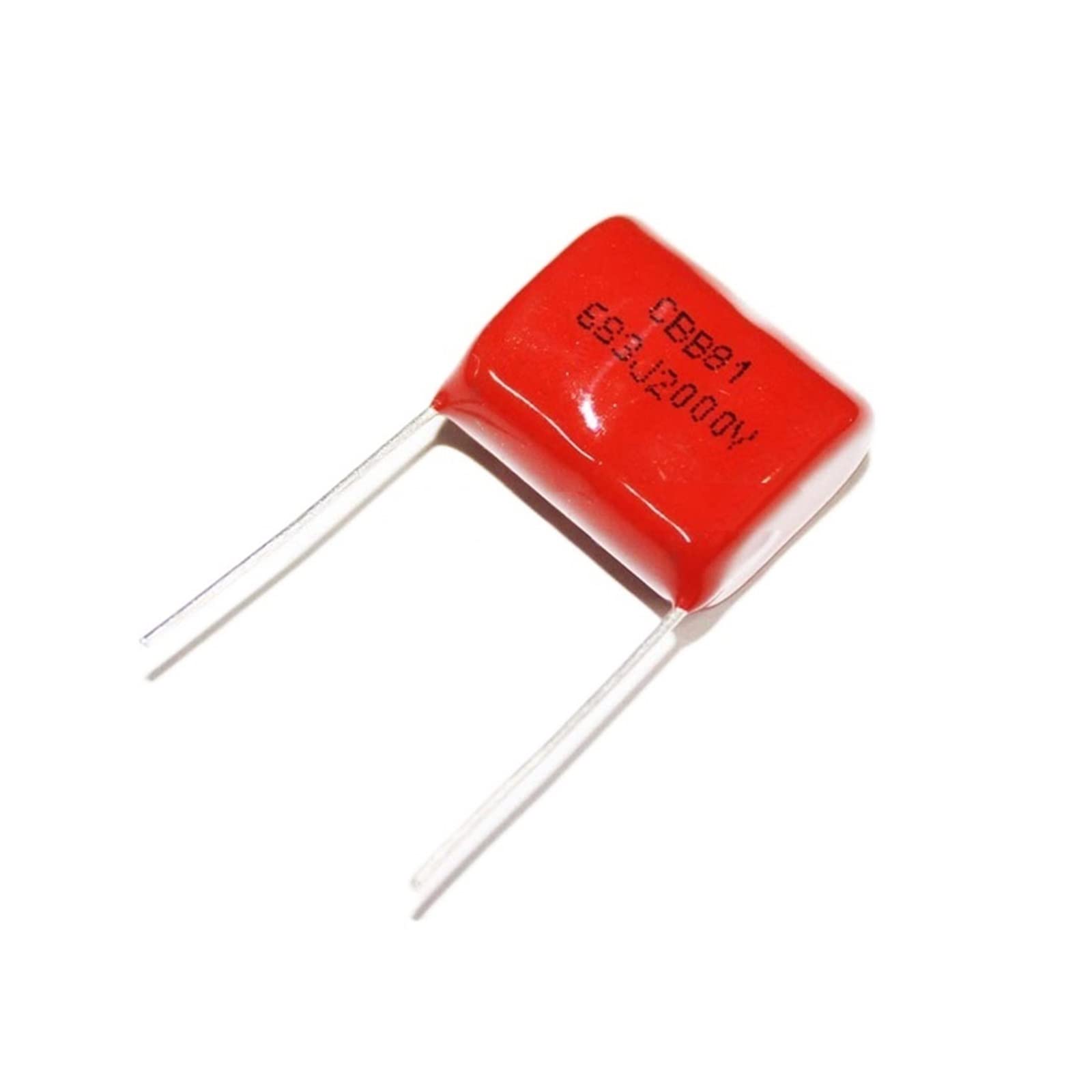 Condensateur CBB81 2000V 68nF 0.068uF 2KV pas 20mm polypropylène