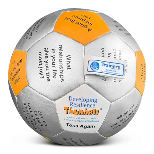 Image of Trainers Warehouse 6 inch Thumball Collection, 32 Prompts for Conversation, Team Building, Relationship and Training