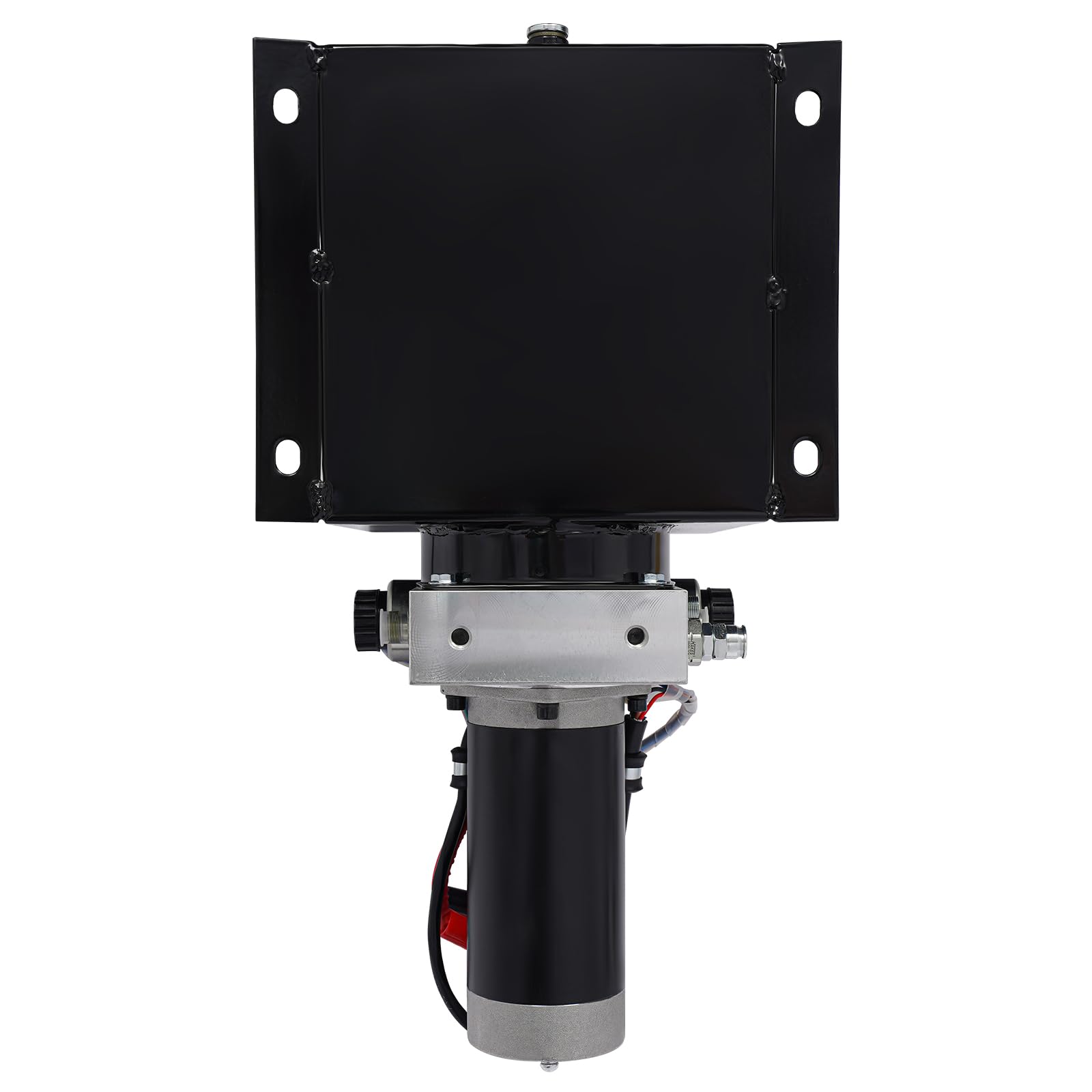 21MPA Hydraulikpumpe Doppelwirkende Hydraulikaggregat 1200W 12V Elektrohydraulik Pumpe mit Fernbedienung,hydraulik handpumpe Hydraulikzylinder für Aufzüge, Gabelstapler,8 Quart