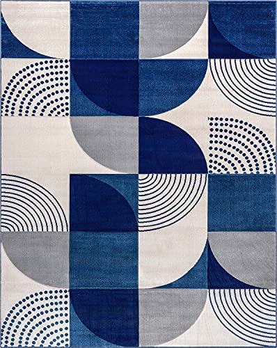 Image of Modern Contemporary Handmade Tufted Woolen Carpet for Living Room Bedroom and Hall Size 12 x 15 Feet Color Multi