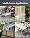 Pressure Washer, Power Washer with Foam Cannon High Pressure Washer for Cars, Fences, Patios, Decks, Patios and Driveway Powerwasher