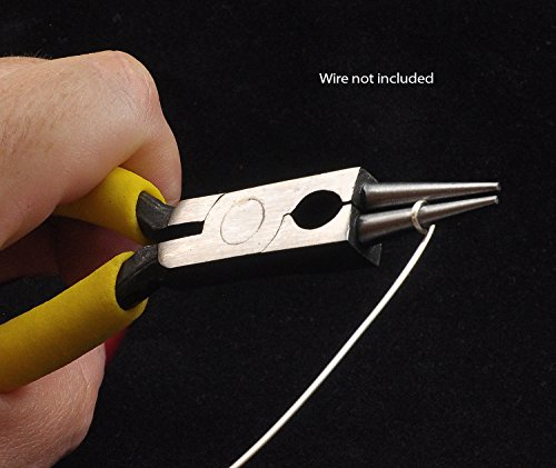Bead Buddy Round Nose Pliers With Spring Action-Holds, Bends And Picks Up Objects Easily-Ideal For Crafts And Jewelry Making #TOP3