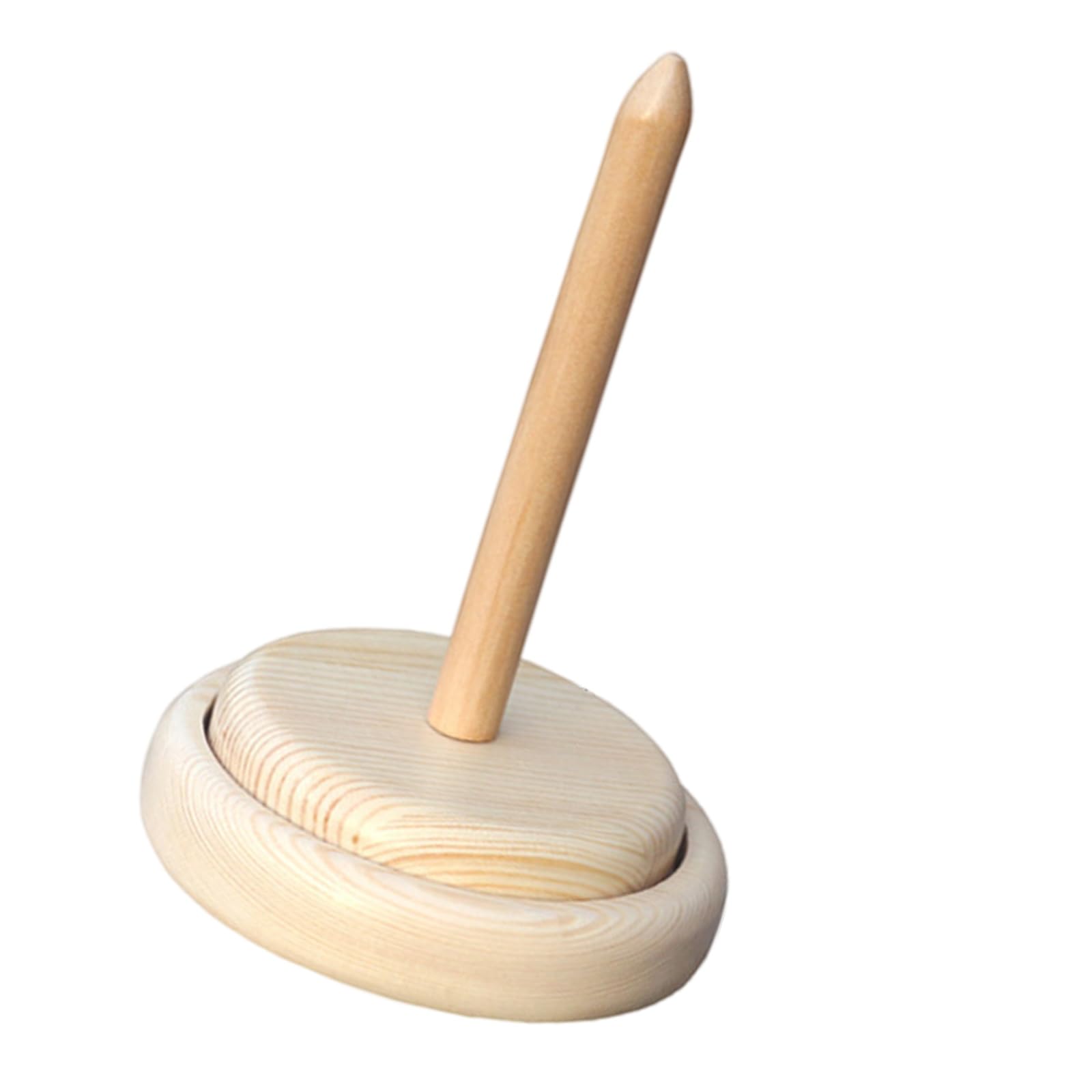 Nucelit Wood Yarn Holder Desktop Yarn Spool Holder Portable Dispenser Knitting Organizers Thread Spool Wood Stand
