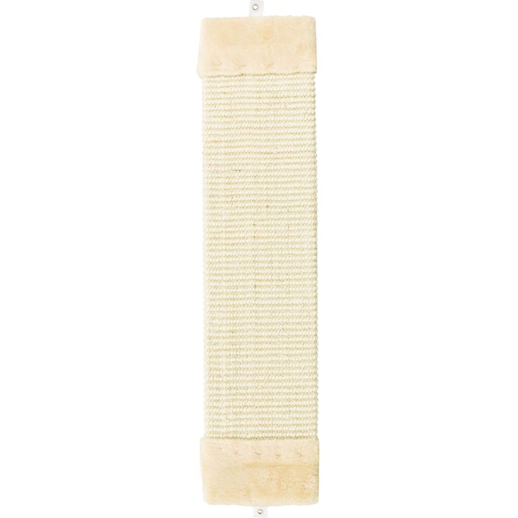 Trixie 43071 Deska do drapania z pluszem, 62 cm, beżowa