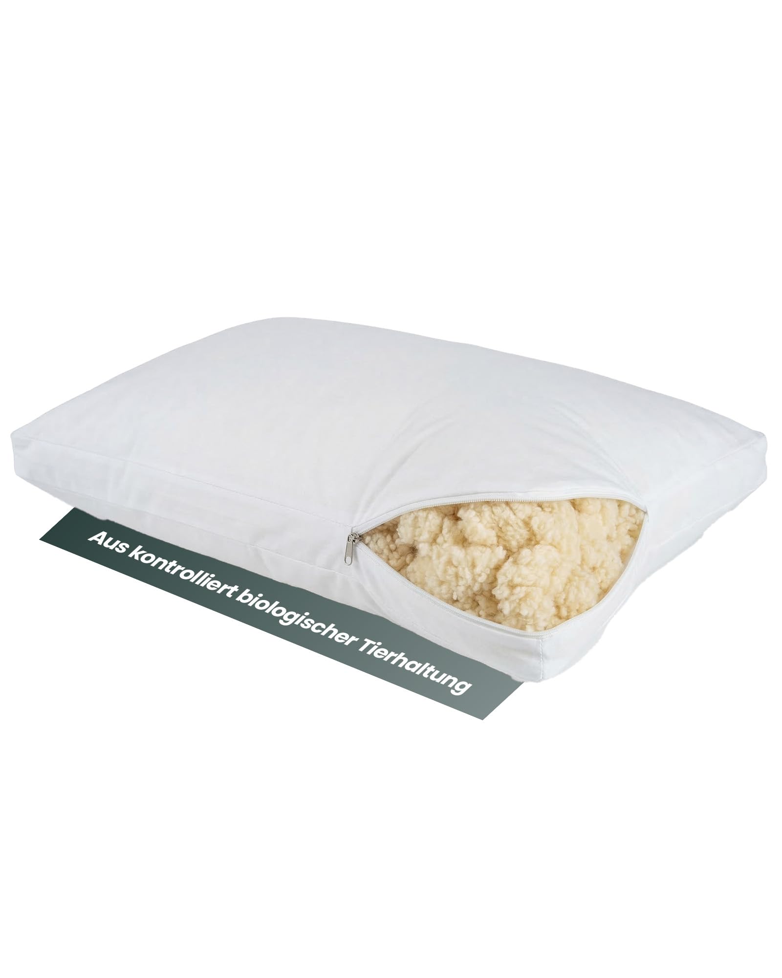 Ritter Decken Schurwollkügelchen kbT 1 kg - 100% Schurwolle Füllmaterial - hohe Bauschkraft - atmungsaktiv & nachhaltig - mulesingfrei - Made in France