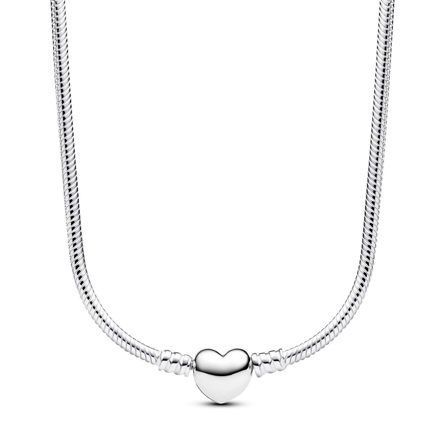 Pandora Moments Halsketten mit Schlangenkettenmuster, Sterlingsilber