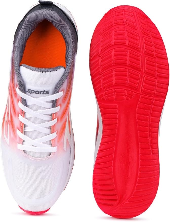 JOSMOS Men's Red Casual Shoes (VIII-TAZ-RED) - Image 5