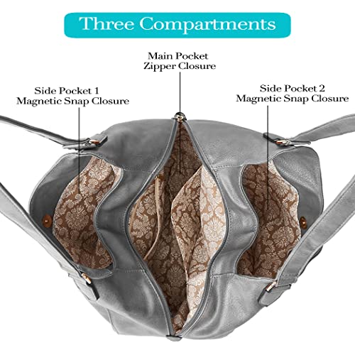 Image of Multi-pocket Shoulder Bag for Women