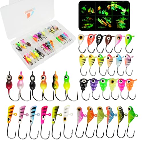 MUUNN Ice Fishing Jigs Kit