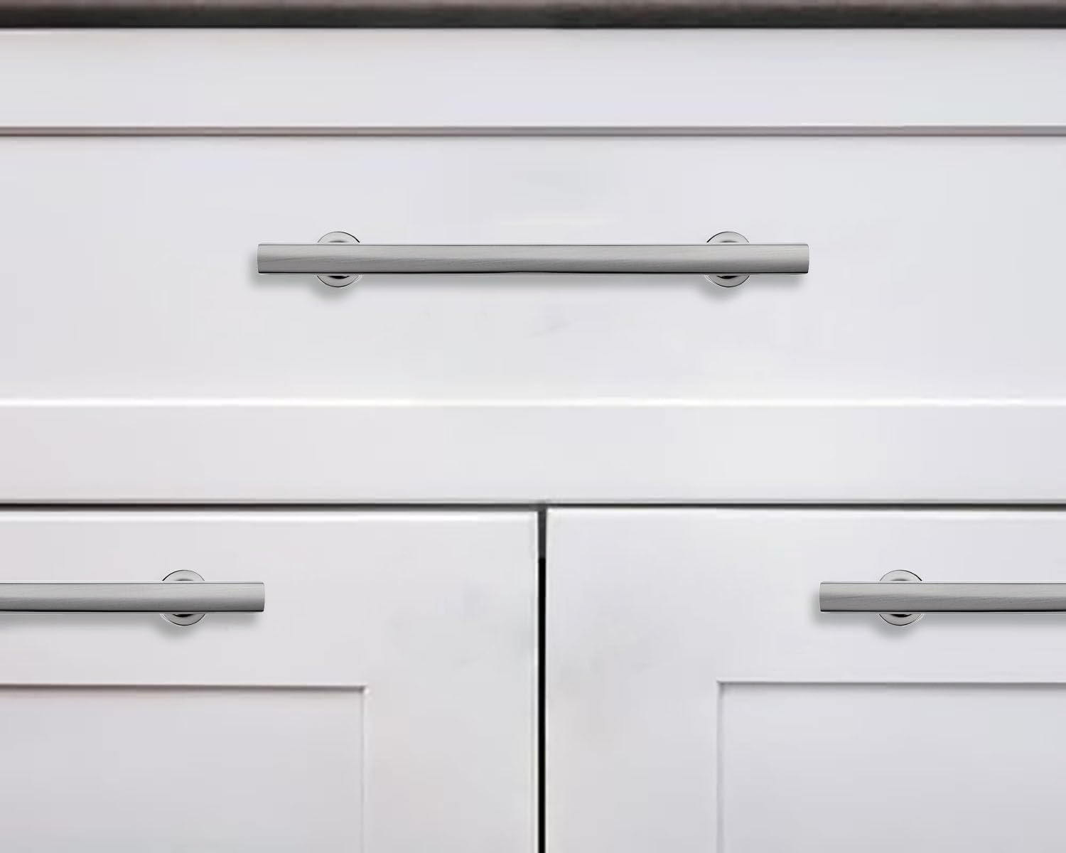 KHTUMEWARE-297 Brushed Nickel Appliance Pulls CTC 12 in (305 mm) in Brushed Nickel — KHTUMEWARE