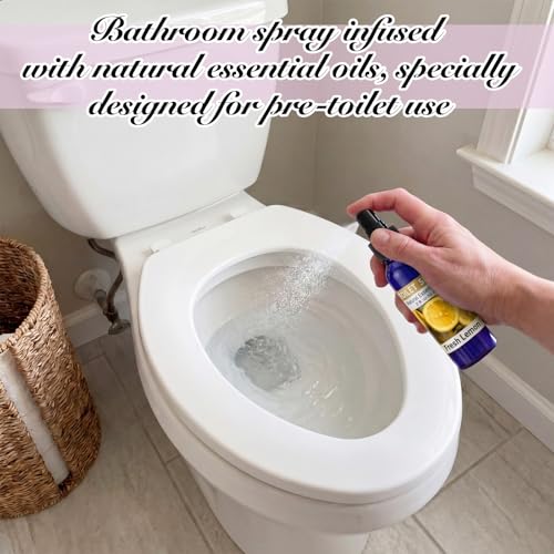 Image of 8 Pcs Toilet Spray Bathroom Odor Eliminator 2oz Air Freshener,Blue,Cool