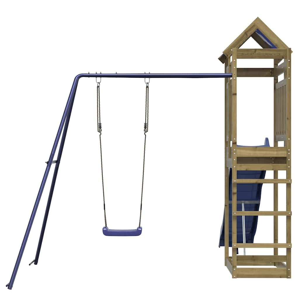 Torre da gioco, struttura da arrampicata da giardino in legno di
