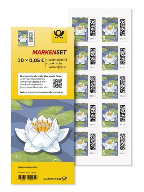 10 Francobolli Autoadesivi Da 0,15€ - Set Casual Con Protezione Heartforcards Per Spedizioni - Foto 7