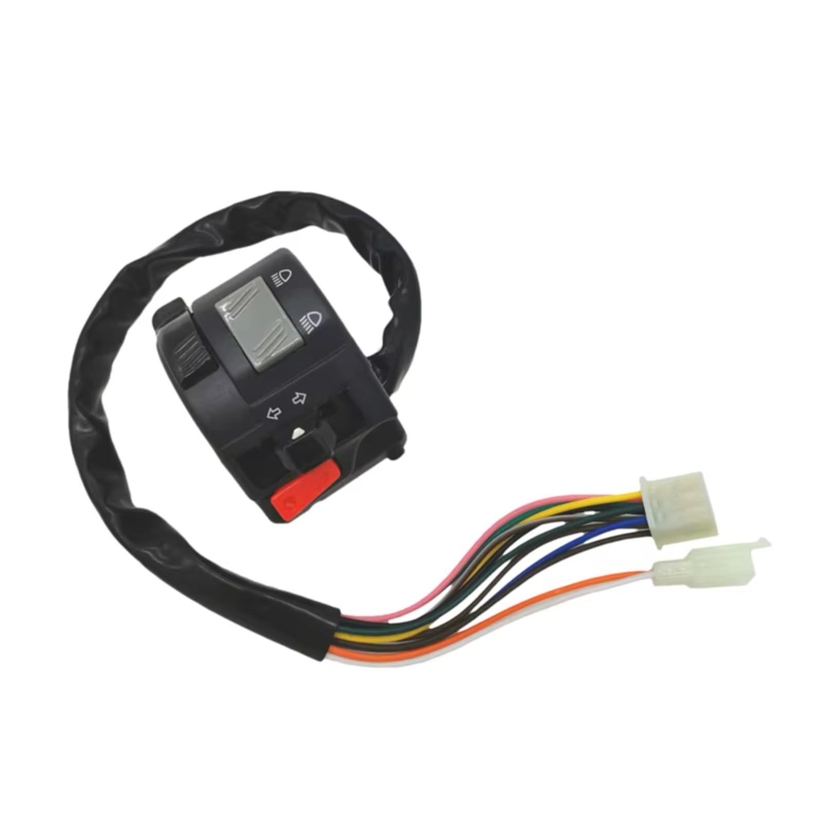 Controllo Della Luce Degli Indicatori Di Direzione Del Motociclo Da 7/8 "22mm Per Gli Indicatori Di Direzione Dei Fari Fendinebbia Universali Manubrio Kill Interruttore