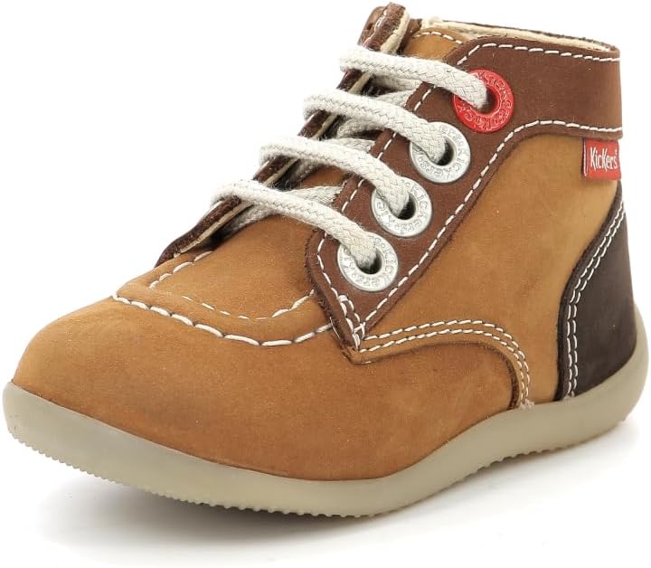 BONZIP-2 MARINE BEIGE ORANGE – KICKERS | Scarpa - Magasin de chaussures