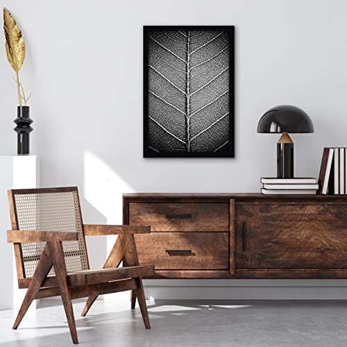 Americanflat 16x24 Poster Frame with Polished Plexiglass - Black Picture Frame - Wide Photo Frames Made of Engineered Wood for Vertical or Horizontal Wall Display - Epic Collection - Black