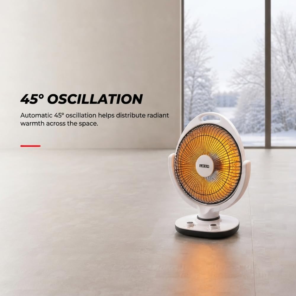 Usha Sun Carbon Heater - Instant Warmth & Safety -4 Usha Sun Carbon Heater - Instant Warmth & Safety -4