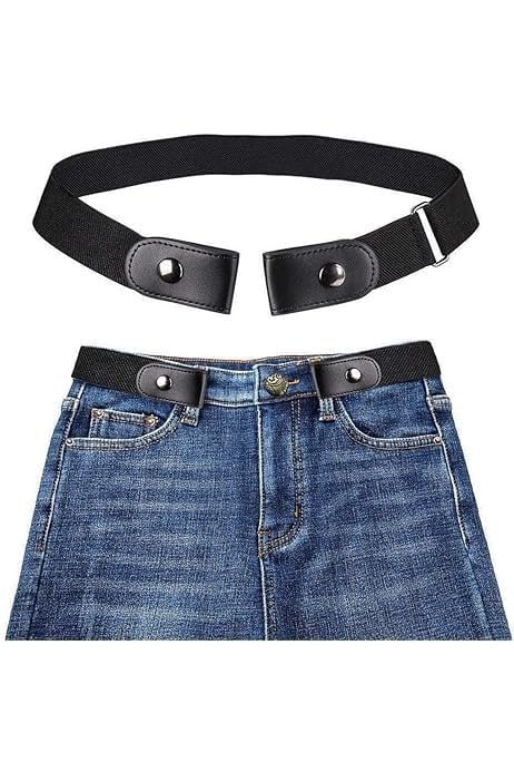 Buckle Free Elastic Belt for Women Jeans/Dresses, Adjustable, Buckle-Free Invisible Waist Belt,No Buckle Belt for Women/Men Invisible Elastic Lazy Belt 1pc (multicolour)-image-33