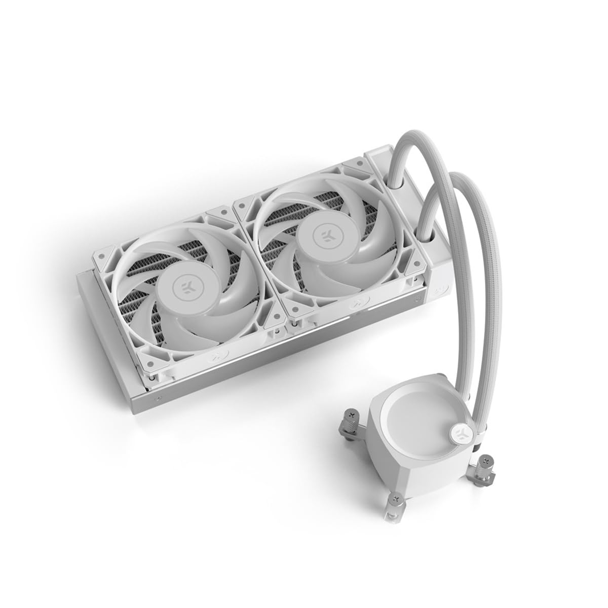 Amazon.co.jp: EKWB EK-Nucleus AIO CR240 Lux D-RGB - White