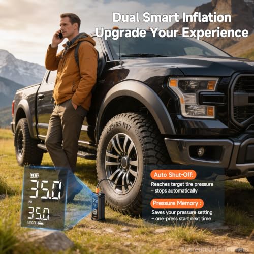 OlarHike Dual Power Tire Inflator