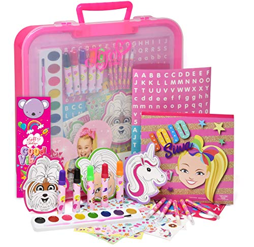 Gift Boutique JoJo Siwa Coloring and Activity Art Tub, Includes Stickers, Mess Free Crafts Color Kit in Art Tub Bookmark, for Toddlers, Girls and Kids