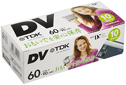 Amazon | TDK MINIDVカセット 60分録画 10本パック [DVM60BUX10A