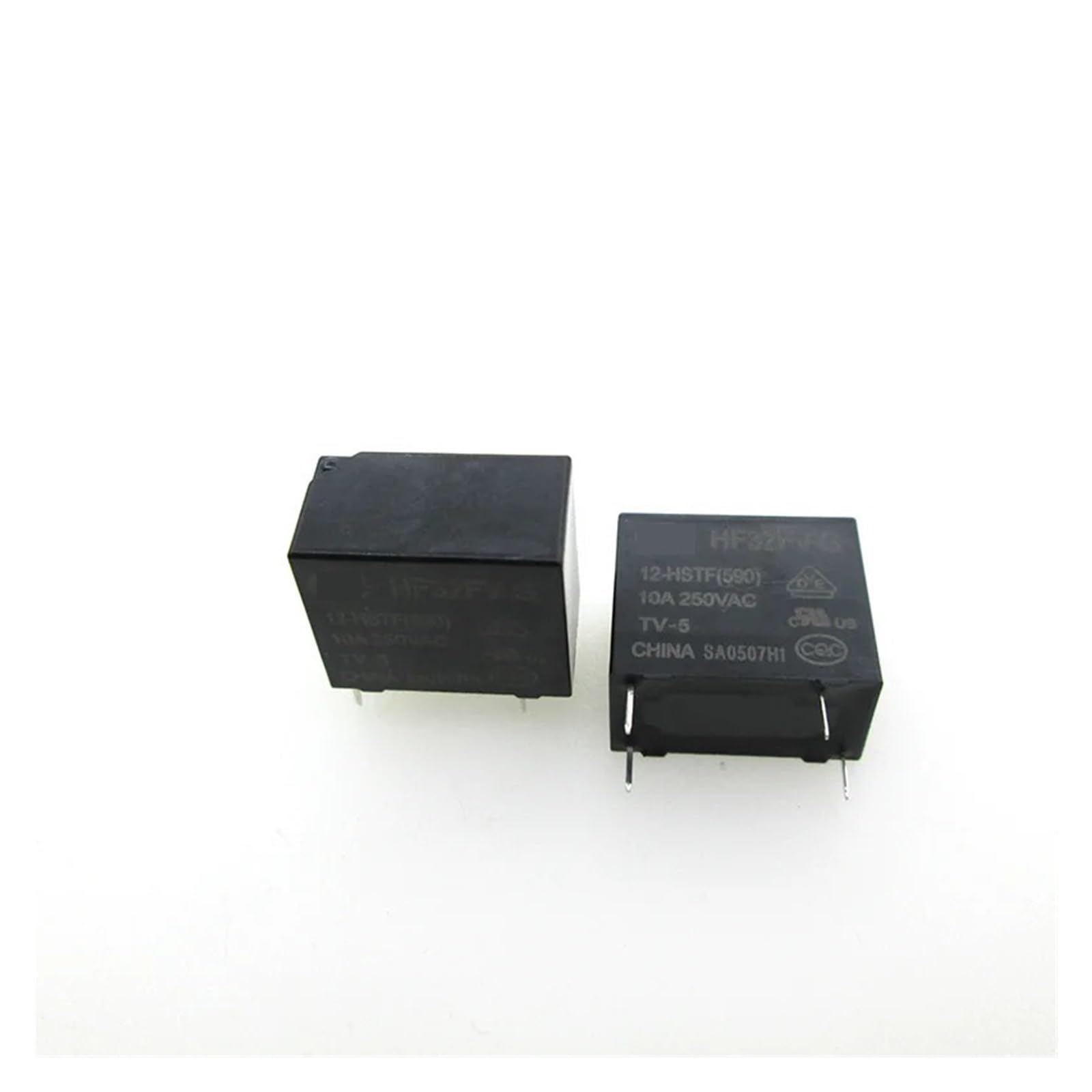 Relais 12 V HF32FV-G 12-HSTF pour circuit imprimé 10A 250V CA