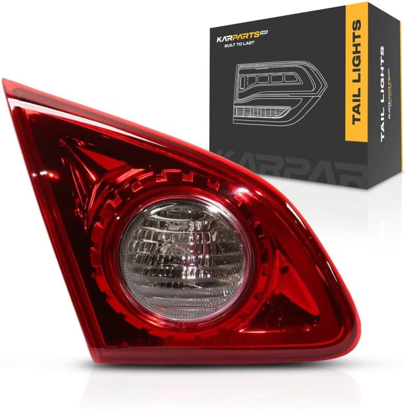 CarLights360: For 2008-2013 Nissan Rogue Tail Light Inner Driver Side w/Bulbs DOT Certified For NI2802108