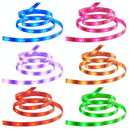 Tira LED inteligente Satco Starfish 6 pies multicolor WiFi miniatura 4