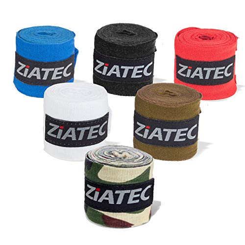 Le bende da boxe sono la protezione perfetta contro possibili lesioni causate ad es. da compressione o sovraffaticamento. Un anello per il pollice ad un'estremità e una chiusura in velcro all'altra estremità consentono di applicare le bende da boxe in modo rapido e preciso.